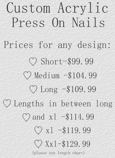 Custom Press Ons