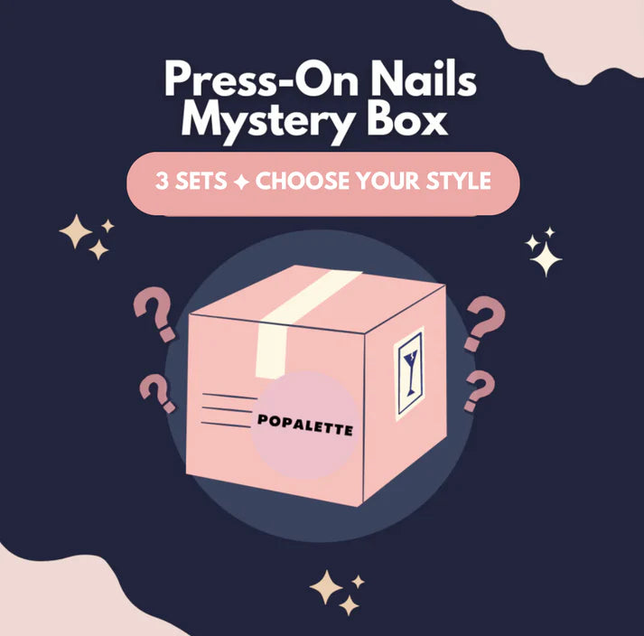 MYSTERY BOX 3 SETS PRESS-ON NAILS